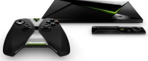 nVidia Shield with remote and games controller