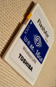 Toshiba's FlashAir card