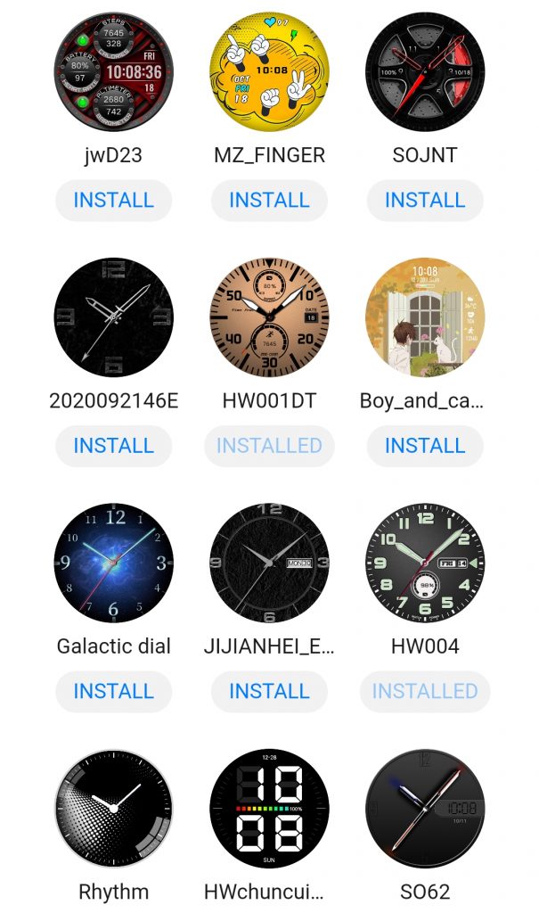 watchface gt2 pro